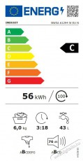 Indesit BWSA 61294 W EU N elöltöltős mosógép Háztartás / Otthon / Kültér - Mosógép / szárítógép - Elöltöltős keskeny (45cm-ig) mosógép - 475810