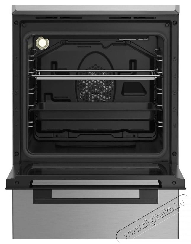 Indesit I5G5PMX HU kombin&aacute;lt tűzhely Konyhai term&eacute;kek - S&uuml;tő-főzőlap, tűzhely (szabadon&aacute;ll&oacute;) - Kombin&aacute;lt tűzhely (szabadon&aacute;ll&oacute;) - 535880