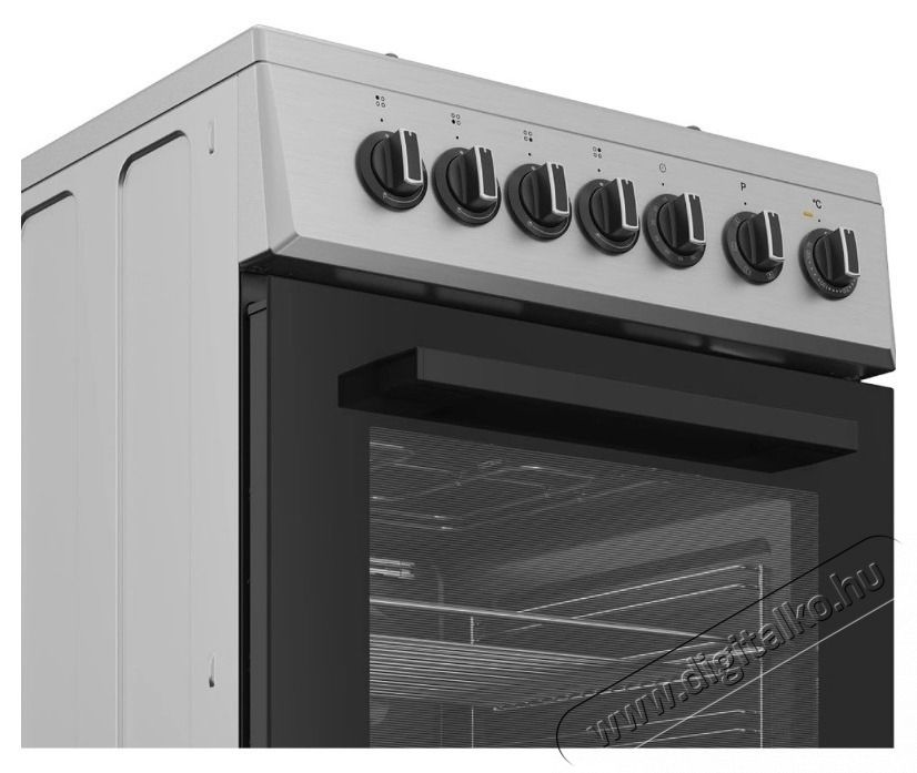 Indesit I5G5PMX HU kombin&aacute;lt tűzhely Konyhai term&eacute;kek - S&uuml;tő-főzőlap, tűzhely (szabadon&aacute;ll&oacute;) - Kombin&aacute;lt tűzhely (szabadon&aacute;ll&oacute;) - 535880