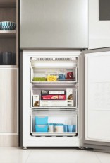 Indesit INFC8 TT33X alulfagyasztós hűtő Konyhai termékek - Hűtő, fagyasztó (szabadonálló) - Alulfagyasztós kombinált hűtő - 371499