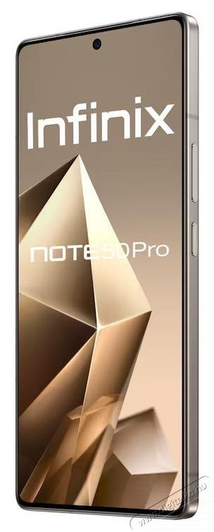 Infinix Note 50 Pro mobiltelefon, 8GB RAM, 256 GB, Titanium Grey Mobil / Kommunik&aacute;ci&oacute; / Smart - Okostelefon - Android - 536901