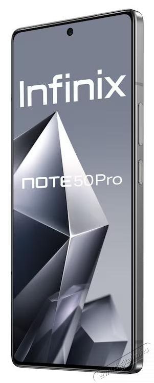 Infinix Note 50 Pro mobiltelefon, 8GB RAM, 256GB, Shadow Black Mobil / Kommunik&aacute;ci&oacute; / Smart - Okostelefon - Android - 536902