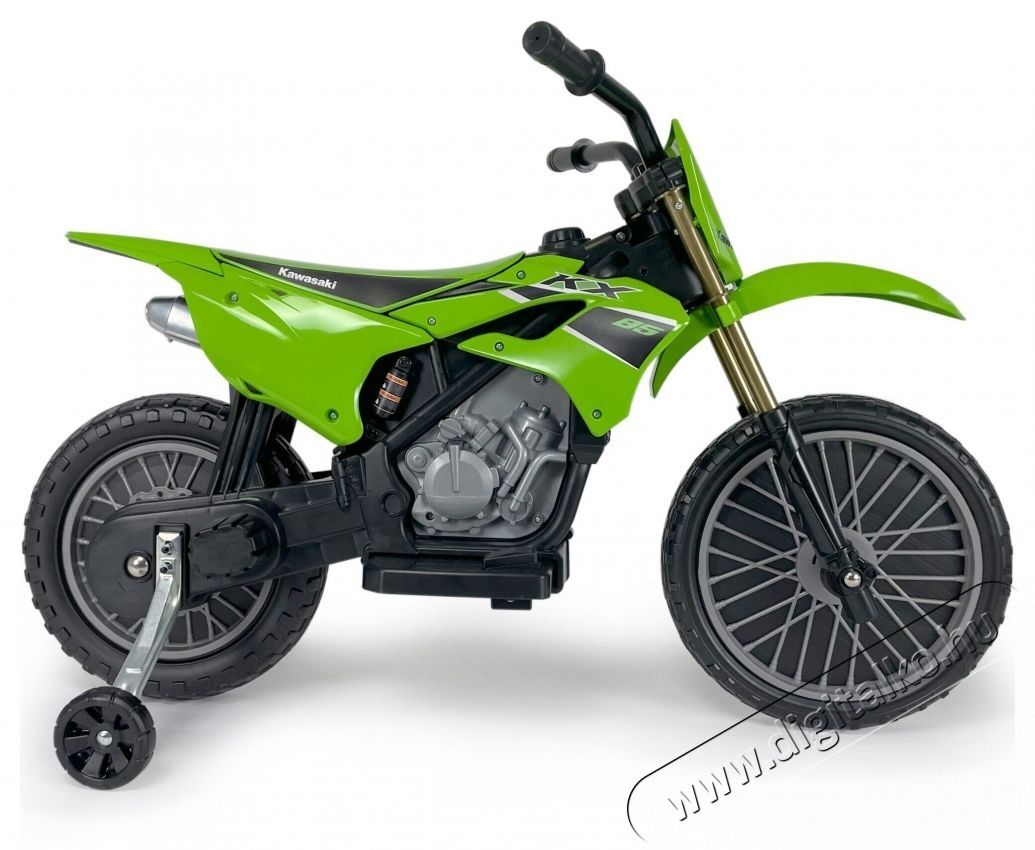 Injusa 12V elektromos gyerek motor - Kawasaki KX85 H&aacute;ztart&aacute;s / Otthon / K&uuml;lt&eacute;r - J&aacute;t&eacute;k / Sport - Szabadt&eacute;ri j&aacute;t&eacute;k - 535336