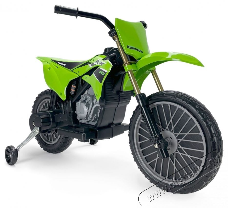 Injusa 12V elektromos gyerek motor - Kawasaki KX85 H&aacute;ztart&aacute;s / Otthon / K&uuml;lt&eacute;r - J&aacute;t&eacute;k / Sport - Szabadt&eacute;ri j&aacute;t&eacute;k - 535336