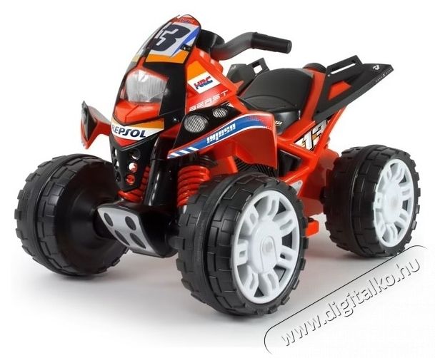 Injusa ATV elektromos gyerekeknek 12V - The Beast, Honda Repsol H&aacute;ztart&aacute;s / Otthon / K&uuml;lt&eacute;r - J&aacute;t&eacute;k / Sport - Szabadt&eacute;ri j&aacute;t&eacute;k - 536906