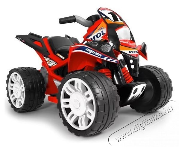 Injusa ATV elektromos gyerekeknek 12V - The Beast, Honda Repsol H&aacute;ztart&aacute;s / Otthon / K&uuml;lt&eacute;r - J&aacute;t&eacute;k / Sport - Szabadt&eacute;ri j&aacute;t&eacute;k - 536906