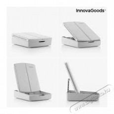 InnovaGoods Panomir összecsukható LED tükör 3 az 1-ben szervezővel Újdonságok - Új termékek - 512003