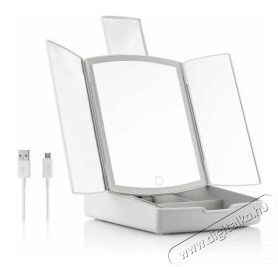 InnovaGoods Panomir összecsukható LED tükör 3 az 1-ben szervezővel Újdonságok - Új termékek - 512003