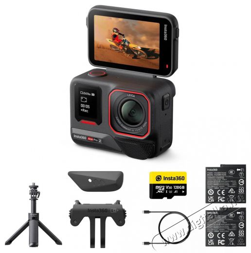 Insta360 Ace Pro 2 Get-set Bundle Dual Battery Fényképezőgép / kamera - Sport kamera - 4K felbontású - 519953