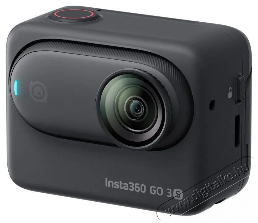 Insta360 GO 3S Standard Edition Midnight Black 64GB F&eacute;nyk&eacute;pezőg&eacute;p / kamera - Sport kamera - 4K felbont&aacute;s&uacute; - 519961