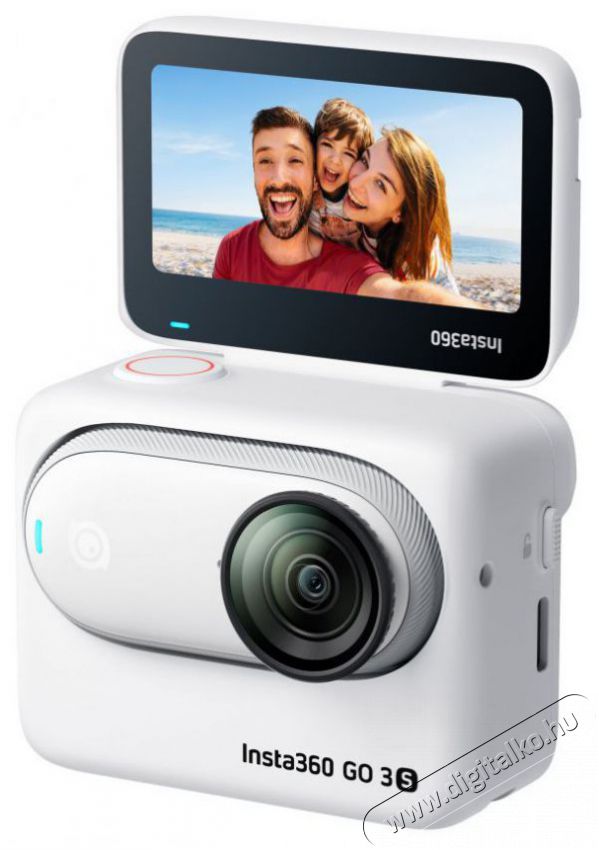 Insta360 GO 3S Standard Edition Arctic White 64GB F&eacute;nyk&eacute;pezőg&eacute;p / kamera - Sport kamera - 4K felbont&aacute;s&uacute; - 519907