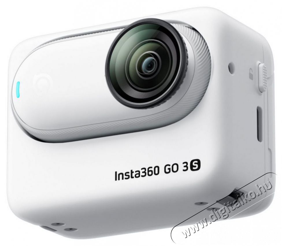 Insta360 GO 3S Standard Edition Arctic White 64GB F&eacute;nyk&eacute;pezőg&eacute;p / kamera - Sport kamera - 4K felbont&aacute;s&uacute; - 519907