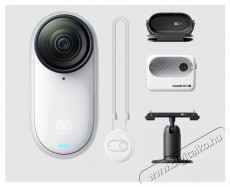 Insta360 GO 3S Standard Edition Arctic White 64GB F&eacute;nyk&eacute;pezőg&eacute;p / kamera - Sport kamera - 4K felbont&aacute;s&uacute; - 519907
