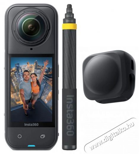 Insta360 X5 No Drone No Problem Bundle Fényképezőgép / kamera - Sport kamera - 4K felbontású - 519910