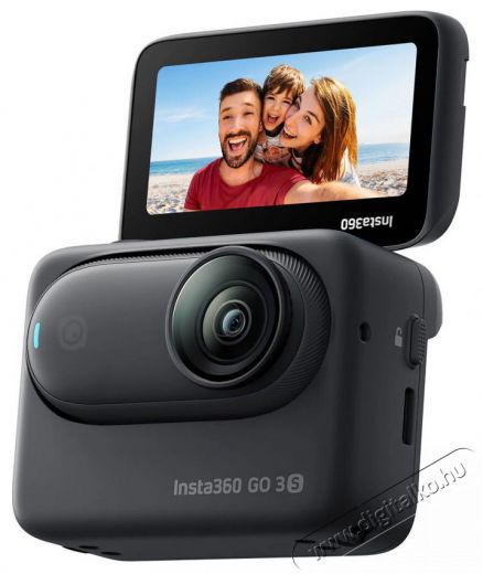 Insta360 GO 3S 128GB fekete sportkamera Fényképezőgép / kamera - Sport kamera - 4K felbontású - 514325