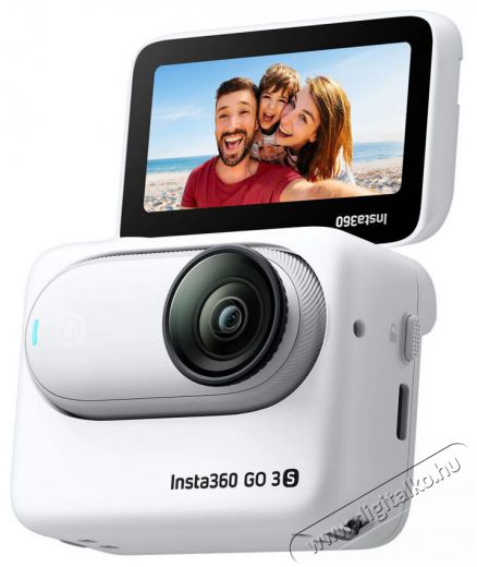 Insta360 GO 3S Arctic 64GB fehér sportkamera Fényképezőgép / kamera - Sport kamera - 4K felbontású - 514321