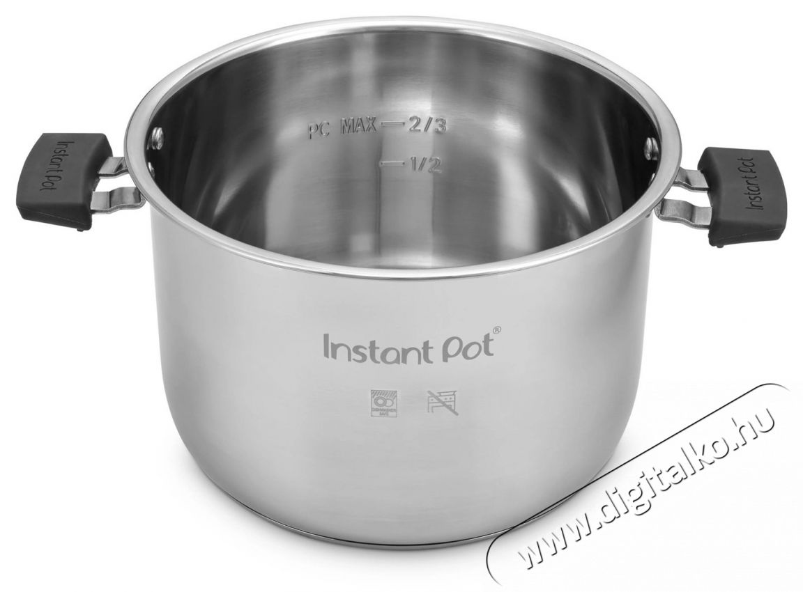 Instant Pot Plus WiFi Konyhai term&eacute;kek - Konyhai kisg&eacute;p (s&uuml;t&eacute;s / főz&eacute;s / hűt&eacute;s / &eacute;telk&eacute;sz&iacute;t&eacute;s) - L&eacute;gkever&eacute;ses főzőg&eacute;p / elektromos kukta / multifunkci&oacute;s s&uuml;tő - 535339
