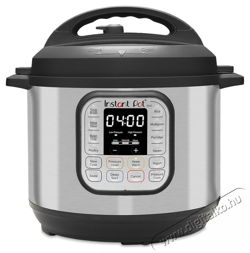 Instant Pot Duo 6Qt 112-0182-01-EU Multifunkci&oacute;s főző Konyhai term&eacute;kek - Konyhai kisg&eacute;p (s&uuml;t&eacute;s / főz&eacute;s / hűt&eacute;s / &eacute;telk&eacute;sz&iacute;t&eacute;s) - L&eacute;gkever&eacute;ses főzőg&eacute;p / elektromos kukta / multifunkci&oacute;s s&uuml;tő - 537651