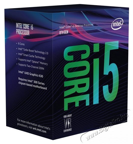 Intel CPU S1151 Core i5-8400 2.8GHz 9MB Cache BOX Iroda &eacute;s sz&aacute;m&iacute;t&aacute;stechnika - Sz&aacute;m&iacute;t&oacute;g&eacute;p tartoz&eacute;k - Processzor - 486898