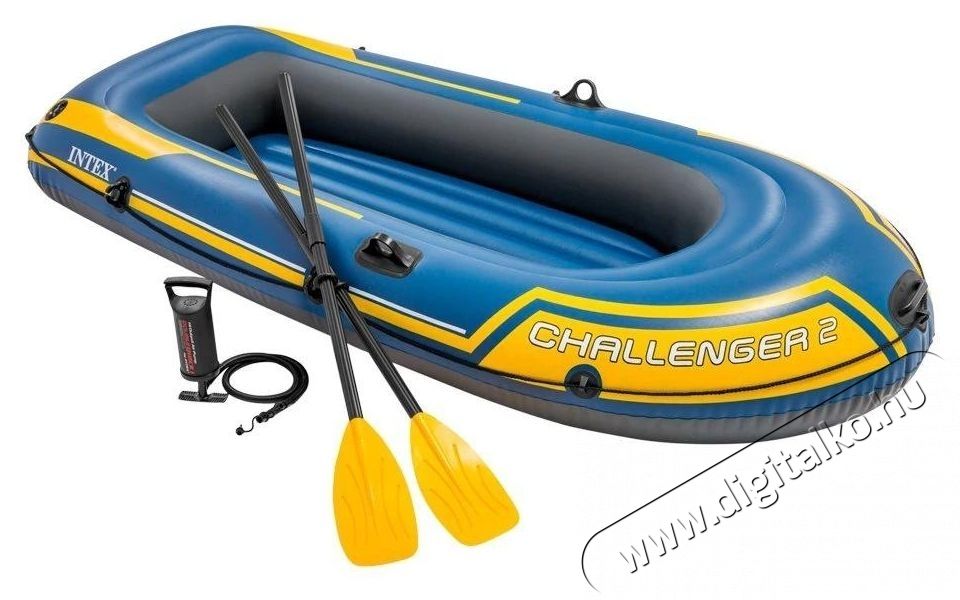 Intex Challenger 2 felf&uacute;jhat&oacute; cs&oacute;nak evezőkkel, pumpa, 236x114x41 cm H&aacute;ztart&aacute;s / Otthon / K&uuml;lt&eacute;r - J&aacute;t&eacute;k / Sport - V&iacute;zi j&aacute;t&eacute;k - 534320
