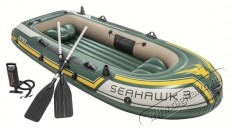 Intex Seahawk 3 Felf&uacute;jhat&oacute; cs&oacute;nak evezőkkel, Pumpa, 2.95m x 1.37m, Z&ouml;ld H&aacute;ztart&aacute;s / Otthon / K&uuml;lt&eacute;r - J&aacute;t&eacute;k / Sport - V&iacute;zi j&aacute;t&eacute;k - 534321