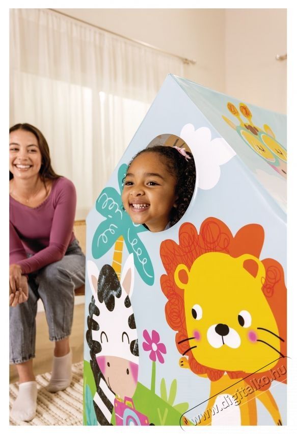 Intex Royal Castle s&aacute;tor, 95 x 75 x 107 cm H&aacute;ztart&aacute;s / Otthon / K&uuml;lt&eacute;r - J&aacute;t&eacute;k / Sport - Szabadt&eacute;ri j&aacute;t&eacute;k - 535350