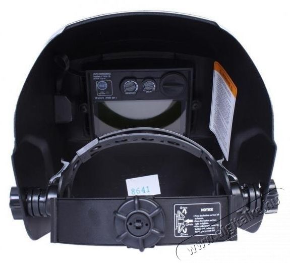 Intensiv BLUE 9-13 hegesztőpajzs, 2 &eacute;rz&eacute;kelő, 92x42 mm, Folyad&eacute;kkrist&aacute;lyos kijelző, Napelemes t&ouml;lt&eacute;s + elem H&aacute;ztart&aacute;s / Otthon / K&uuml;lt&eacute;r - Szersz&aacute;m - Hegesztő - 536910