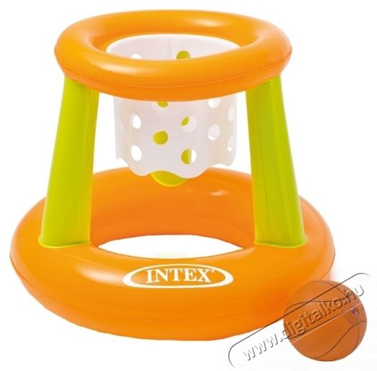 Intex Felf&uacute;jhat&oacute; kos&aacute;rlabda gyűrű, 67 x 55 cm H&aacute;ztart&aacute;s / Otthon / K&uuml;lt&eacute;r - J&aacute;t&eacute;k / Sport - V&iacute;zi j&aacute;t&eacute;k - 535347