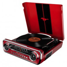ION Mustang LP lemezjátszó - piros Audio-Video / Hifi / Multimédia - Bakelit lemezjátszó - Bakelit lemezjátszó - 308294