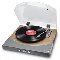 ION Premium LP Natural Wood lemezlejátszó Audio-Video / Hifi / Multimédia - Bakelit lemezjátszó - Bakelit lemezjátszó - 353080