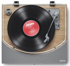ION Premium LP Natural Wood lemezlejátszó Audio-Video / Hifi / Multimédia - Bakelit lemezjátszó - Bakelit lemezjátszó - 353080