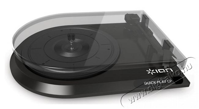 ION Quick Play LP lemezjátszó - fekete Audio-Video / Hifi / Multimédia - Bakelit lemezjátszó - Bakelit lemezjátszó - 292670