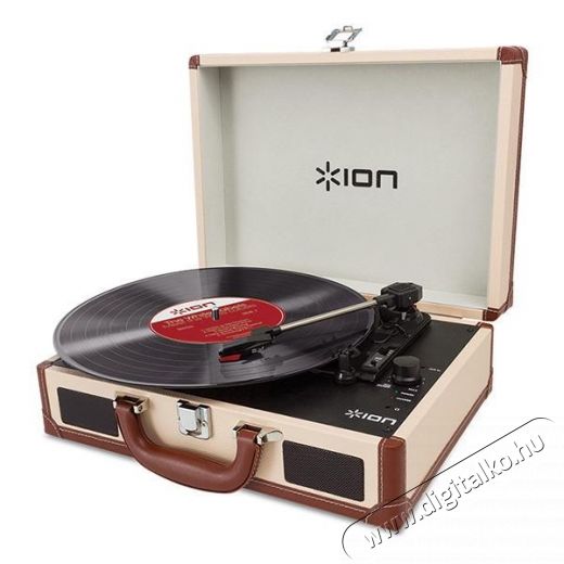 ION Vinyl Motion Deluxe Cream lemezj&aacute;tsz&oacute; Audio-Video / Hifi / Multim&eacute;dia - Bakelit lemezj&aacute;tsz&oacute; - Bakelit lemezj&aacute;tsz&oacute; - 292689