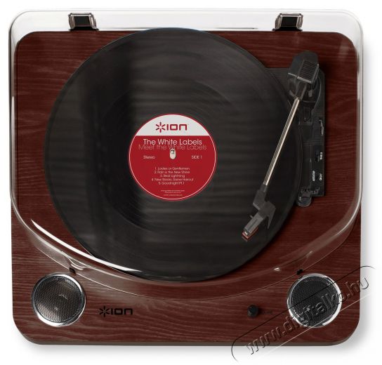 ION MAX LP Dark Wood Audio-Video / Hifi / Multimédia - Bakelit lemezjátszó - Bakelit lemezjátszó - 493654