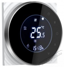 iQtech SmartLife GALW-B, WiFi potenciális kapcsolású termosztát kazánhoz, fekete Háztartás / Otthon / Kültér - Okos otthon - Kiegészítő - 508175