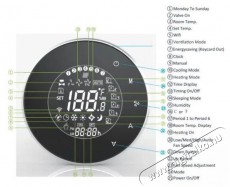 iQtech SmartLife GALW-B, WiFi potenciális kapcsolású termosztát kazánhoz, fekete Háztartás / Otthon / Kültér - Okos otthon - Kiegészítő - 508175