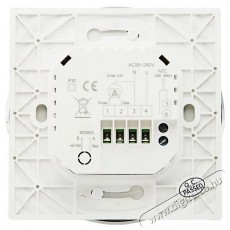 iQtech SmartLife GALW-B, WiFi potenciális kapcsolású termosztát kazánhoz, fekete Háztartás / Otthon / Kültér - Okos otthon - Kiegészítő - 508175