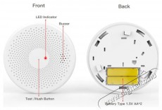 iQtech SmartLife CS01W Combo CO + f&uuml;st&eacute;rz&eacute;kelő, Wi-Fi H&aacute;ztart&aacute;s / Otthon / K&uuml;lt&eacute;r - Biztons&aacute;gtechnika - F&uuml;st- &eacute;s sz&eacute;n-monoxid &eacute;rz&eacute;kelő - 519525