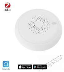 iQtech Smartlife SS03 Zigbee F&uuml;st&eacute;rz&eacute;kelő, Zigbee 3.0 H&aacute;ztart&aacute;s / Otthon / K&uuml;lt&eacute;r - Biztons&aacute;gtechnika - F&uuml;st- &eacute;s sz&eacute;n-monoxid &eacute;rz&eacute;kelő - 519526