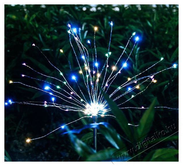 Iris DL-011RGB-90LED (3 db) szolár LED dekorációs fény Háztartás / Otthon / Kültér - Világítás / elektromosság - Hangulat teremtő világítás - 380604