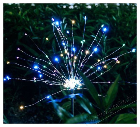 Iris DL-011RGB-90LED (3 db) szolár LED dekorációs fény Háztartás / Otthon / Kültér - Világítás / elektromosság - Hangulat teremtő világítás - 380604