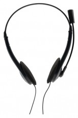 Iris F-14 Fekete headset fejhallgató Audio-Video / Hifi / Multimédia - Fül és Fejhallgatók - Fejhallgató mikrofonnal / headset - 385235