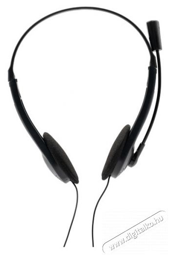 Iris F-14 Fekete headset fejhallgató Audio-Video / Hifi / Multimédia - Fül és Fejhallgatók - Fejhallgató mikrofonnal / headset - 385235