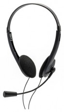 Iris F-14 Fekete headset fejhallgató Audio-Video / Hifi / Multimédia - Fül és Fejhallgatók - Fejhallgató mikrofonnal / headset - 385235