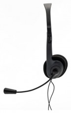 Iris F-14 Fekete headset fejhallgató Audio-Video / Hifi / Multimédia - Fül és Fejhallgatók - Fejhallgató mikrofonnal / headset - 385235