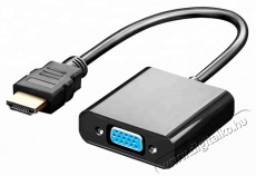 Iris HDMI - VGA átalakító Iroda és számítástechnika - Számítógép tartozék - Vga monitor kábel - 386615