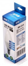 Iris Lighting E14 C37 8W/4000K/720lm gyertya LED fényforrás Háztartás / Otthon / Kültér - Világítás / elektromosság - E14 foglalatú izzó - 386716