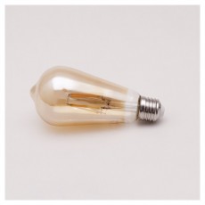 Iris Lighting Filament Bulb Longtip E27 ST64 6W/2700K/540lm aranyszínű LED fényforrás Háztartás / Otthon / Kültér - Világítás / elektromosság - E27 foglalatú izzó - 386699