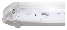 Iris Lighting JF6218 T8 LED fénycsőre előkészített por- és páramentes lámpatest IP65 60cm Háztartás / Otthon / Kültér - Világítás / elektromosság - Fali / mennyezeti lámpa - 386682