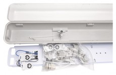 Iris Lighting JF6236 T8 LED fénycsőre előkészített por- és páramentes lámpatest IP65 120cm Háztartás / Otthon / Kültér - Világítás / elektromosság - Fali / mennyezeti lámpa - 386684